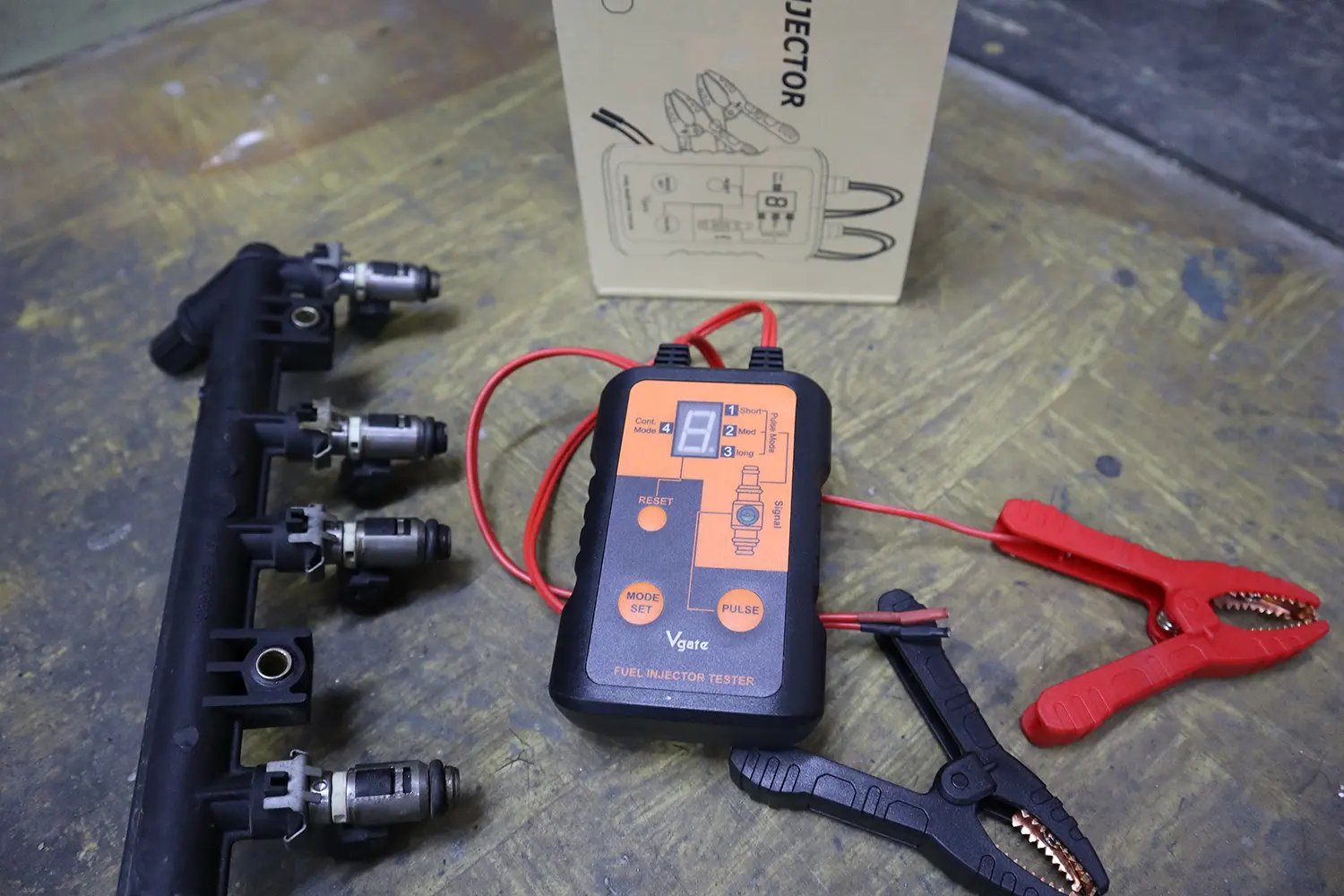 vgate fuel inejctor tester