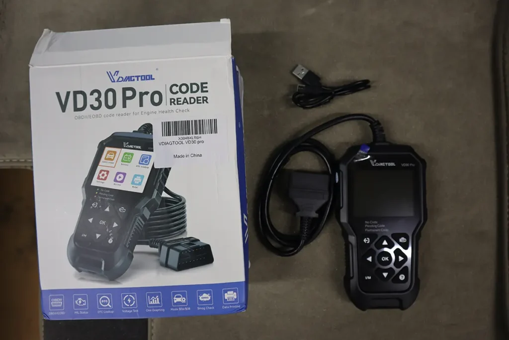 vdiagtool vd30 unboxing