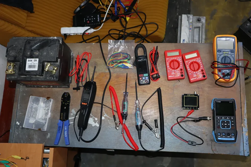 electrical testing tool kit